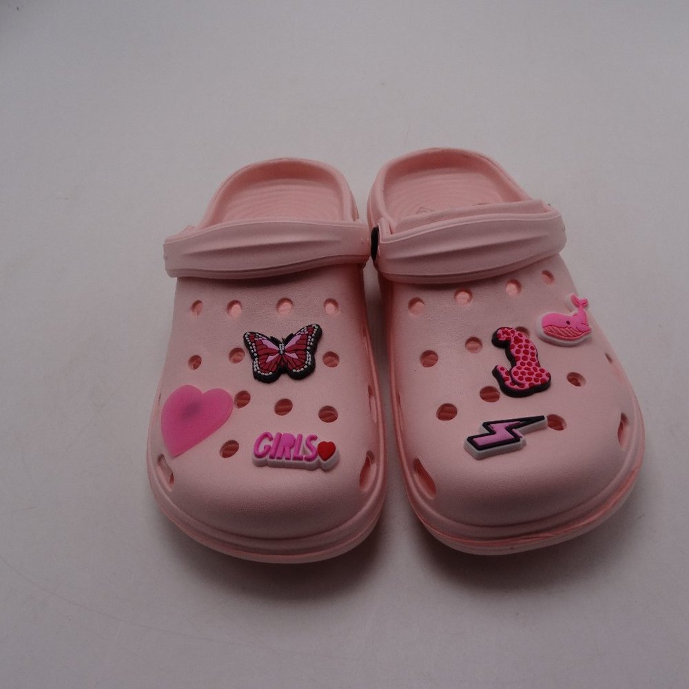 COPY - New Graden, Hallow Out Lighweight Clogs, Pink, Big girls Sz 5